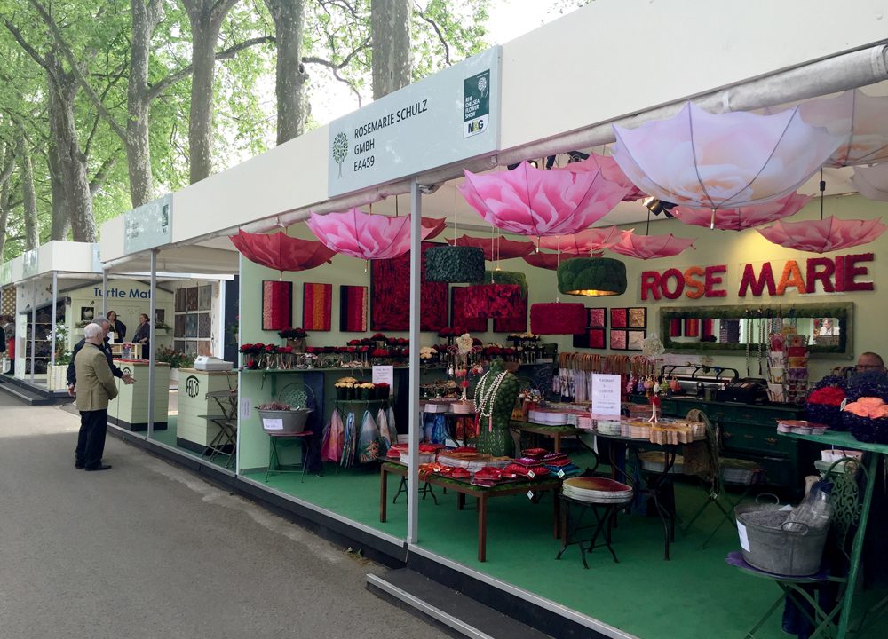 Tradestand at RHS Chelsea 2016