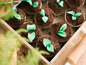 Seedling Cupcakes