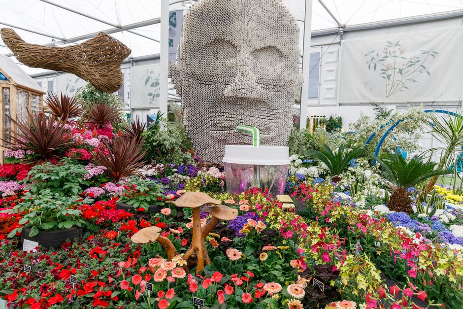 RHS Chelsea Floristy at the RHS Chelsea Flower Show.2019.