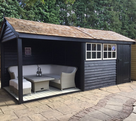 Ex-display Holt Apex shed with Open area