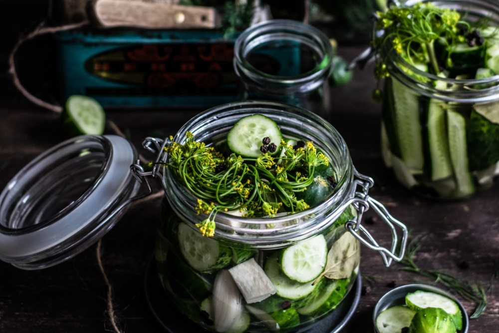 Pickling to preserve food
