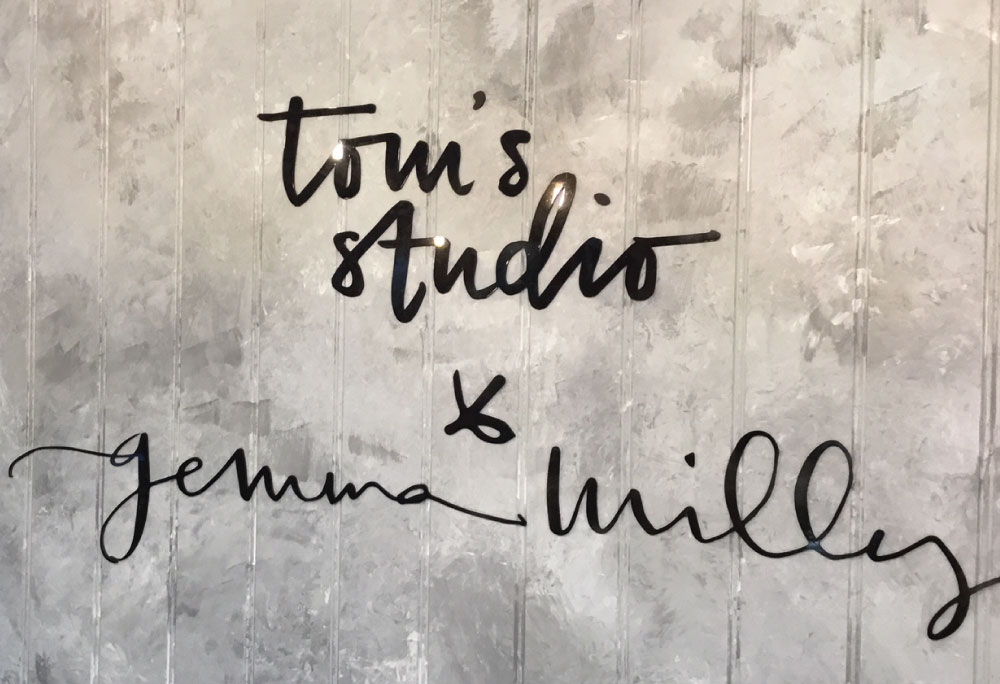 Toms Studio x Gemma Milly logo