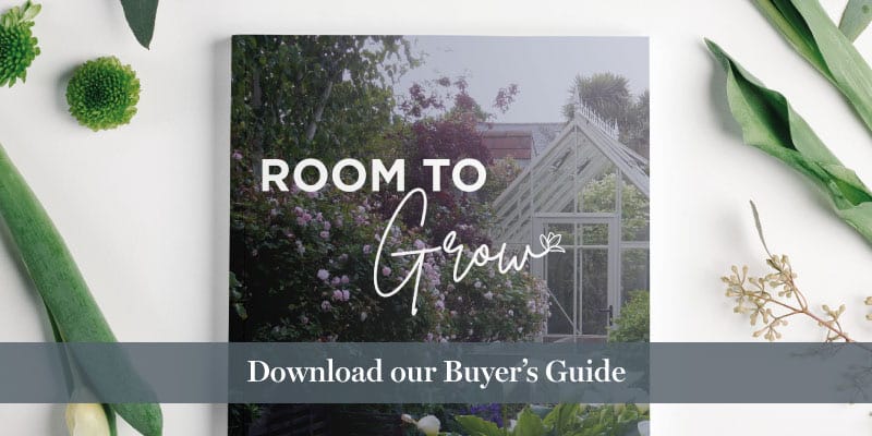 Cover of Malvern Garden Buildings, Greenhouse Buyers Guide