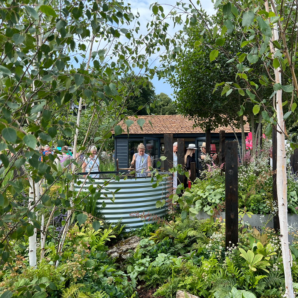 The Vitamin G Garden at RHS Tatton Park Flower Show 2022