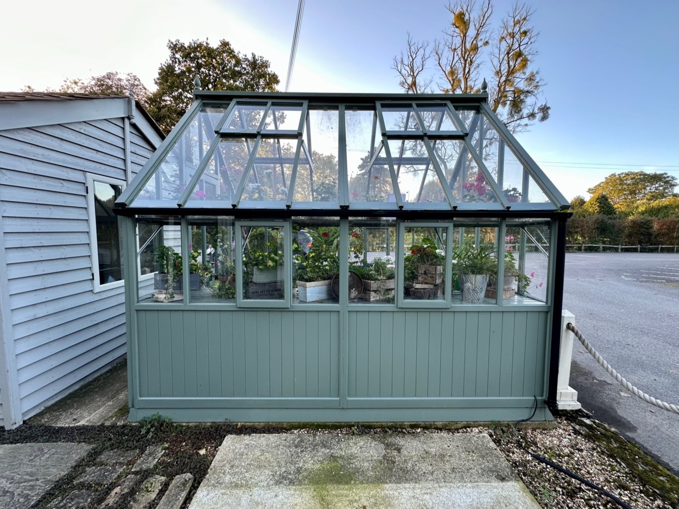 Cedar Victorian Greenhouse 103x79
