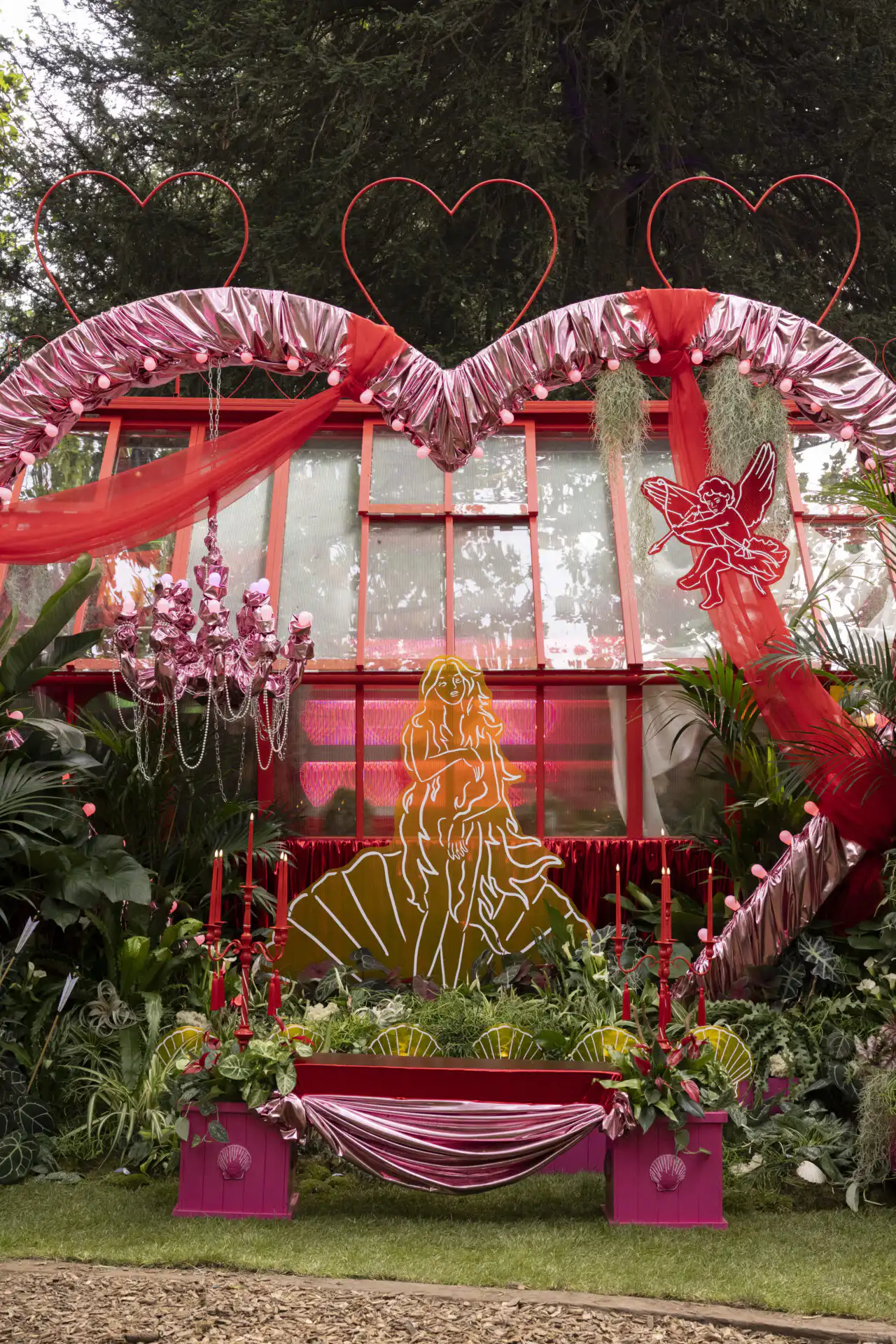 Aphrodite's Hot House Chelsea Flower Show Malvern Garden Buildings