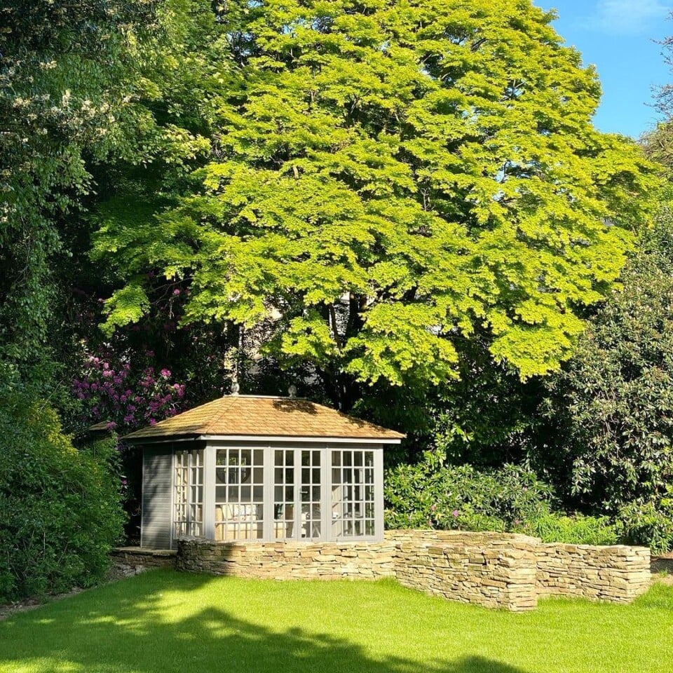 Kew Garden Room in customer's garden
