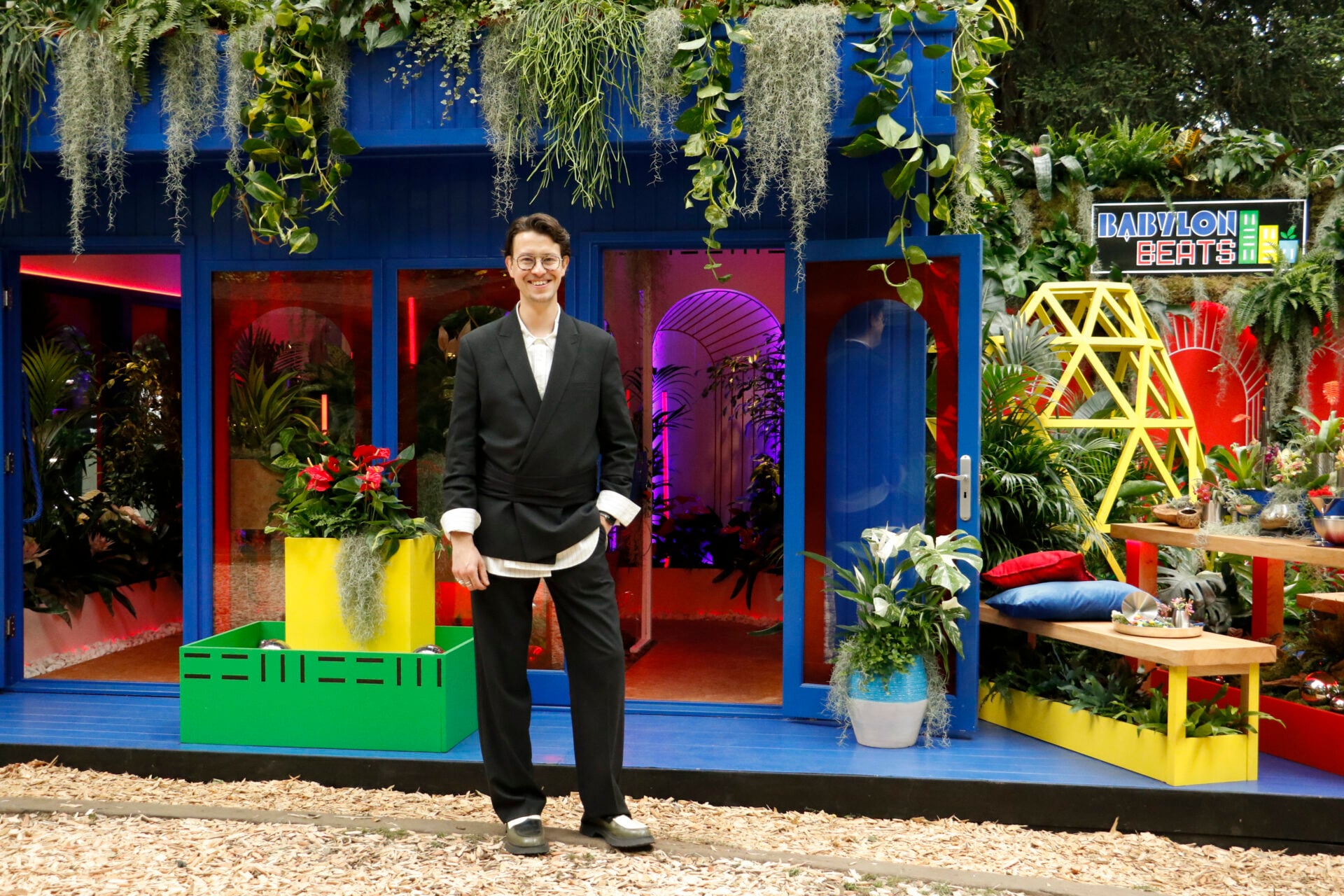 Babylon Beats Houseplant Studio designer James Whiting RHS Chelsea Flower Show