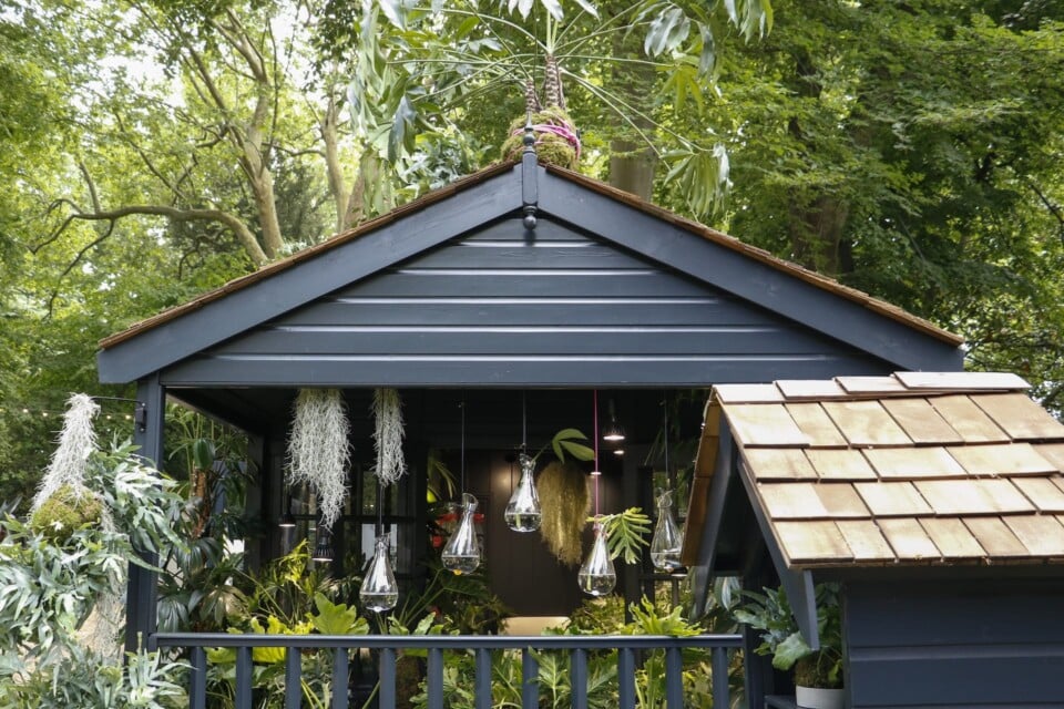 External view of The TerrariROOM Houseplant Studio at RHS Chelsea Flower Show