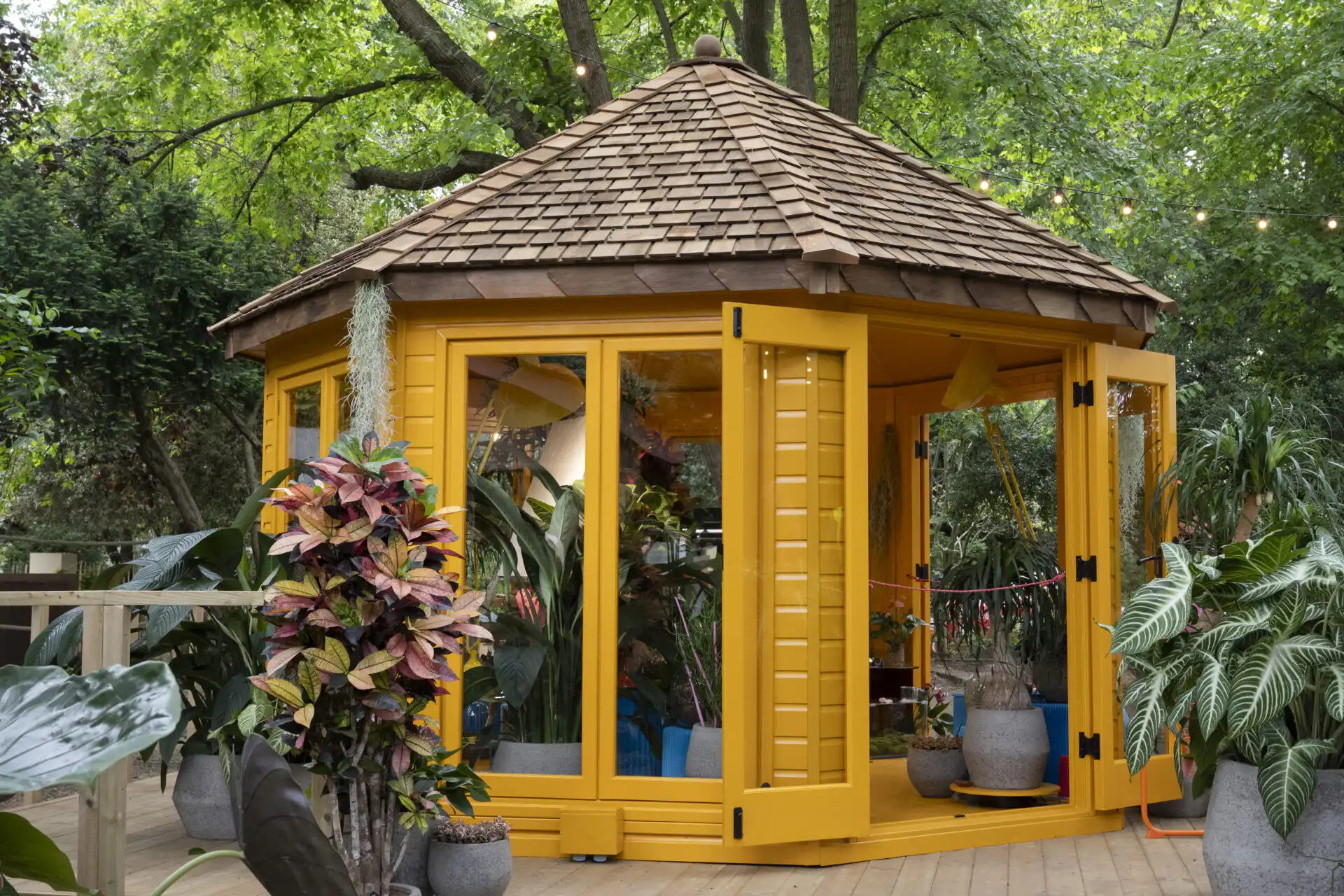 Heliotropic Carousel Chelsea Flower Show Malvern Garden Buildings