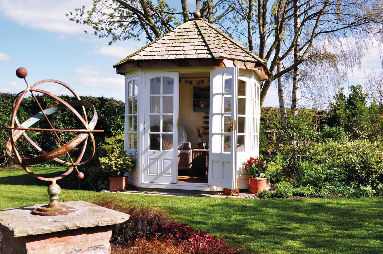 Hopton Summerhouser Low pitch roof Ideas to Make the Most of Your Small Garden