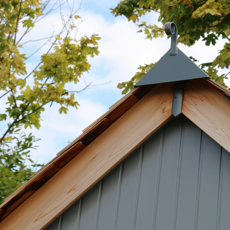 Kew Potting Shed roof detail