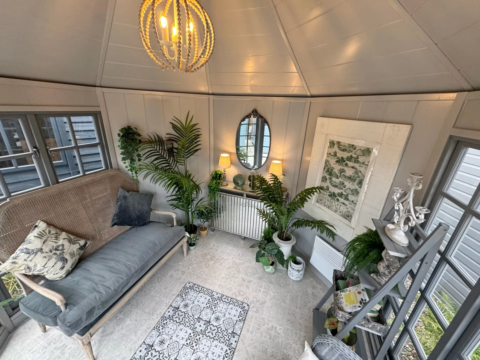 Malvern Garden Buildings Kew Summerhouse interior