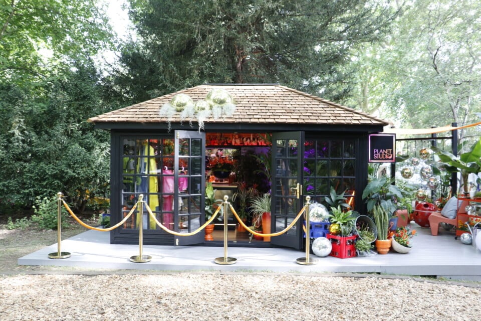 Kew Garden Room styled as Houseplant Studio at Chelsea Flower Show