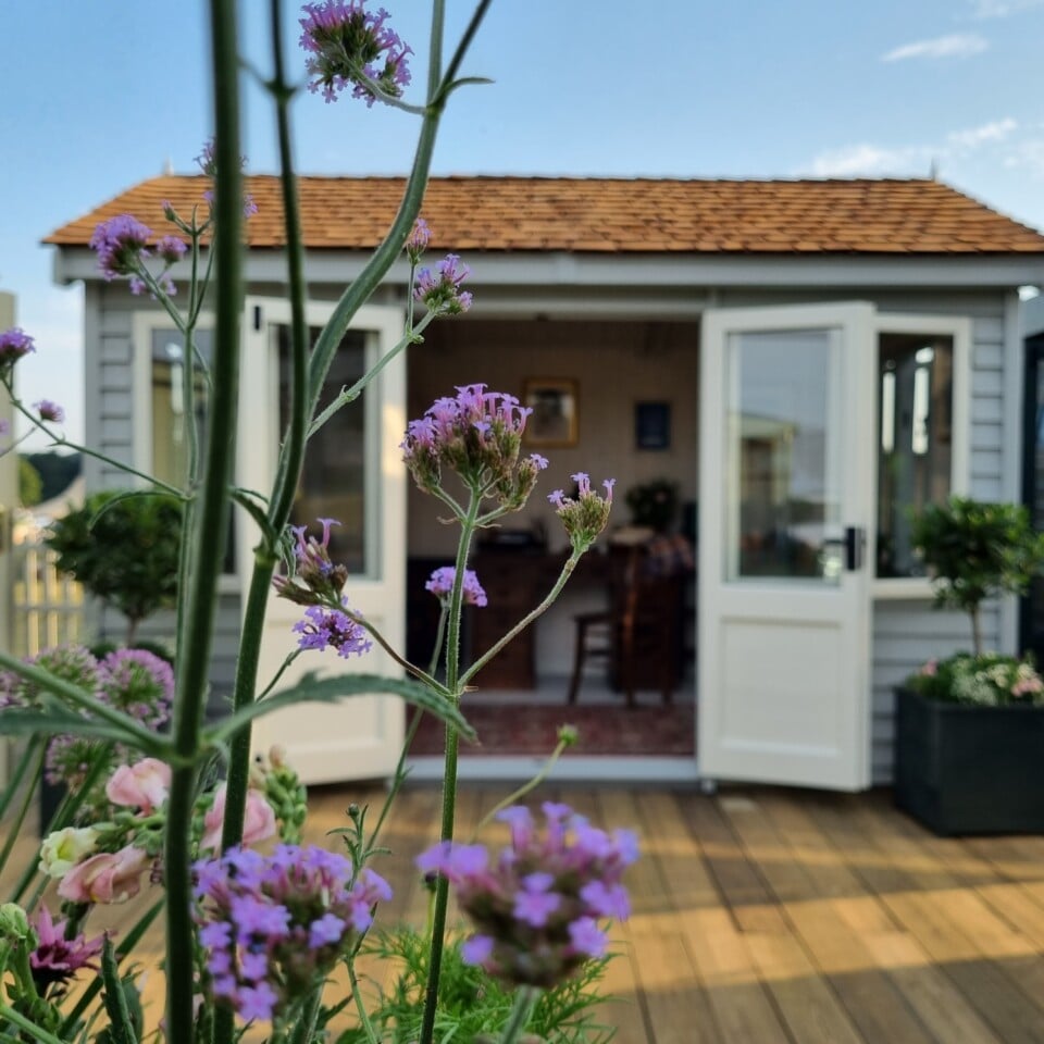 Malvern Garden Building Bloomsbury Writing Retreat