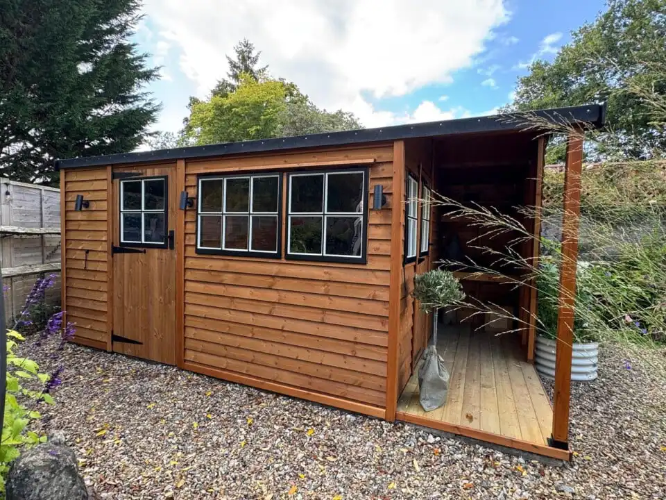 Malvern HD combination shed
