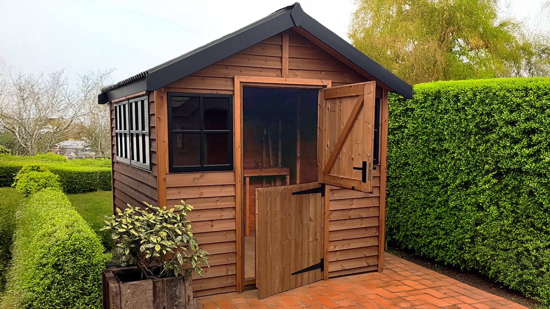 Malvern Heavy Duty Apex open doors