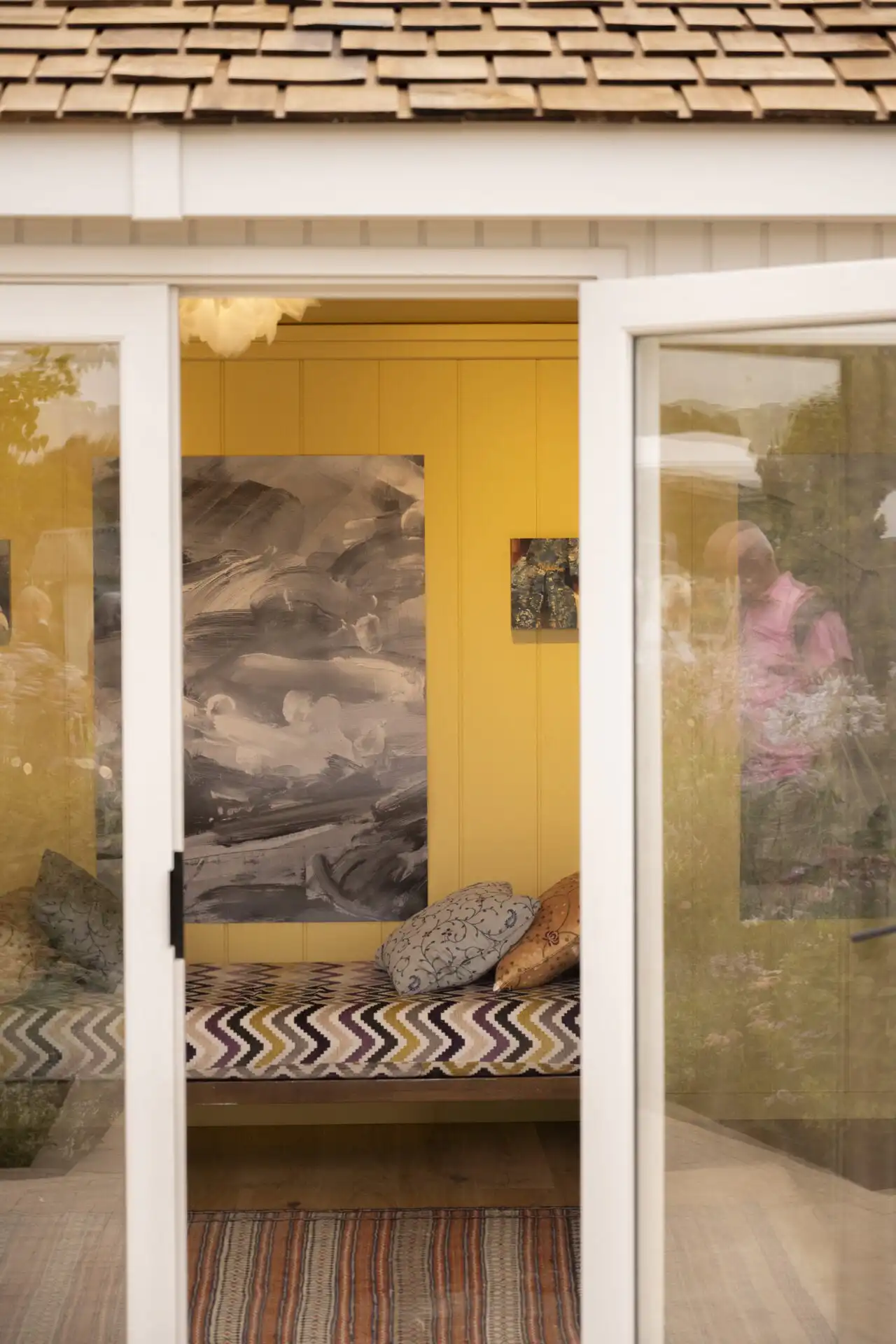 Hipped Studio interior, The Thomas Gainsborough Garden at RHS Sandringham