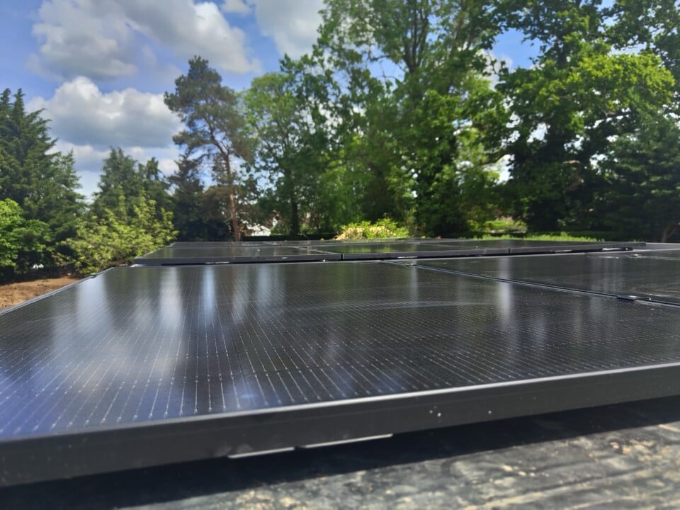 Malvern Garden Buildings Solar Panels