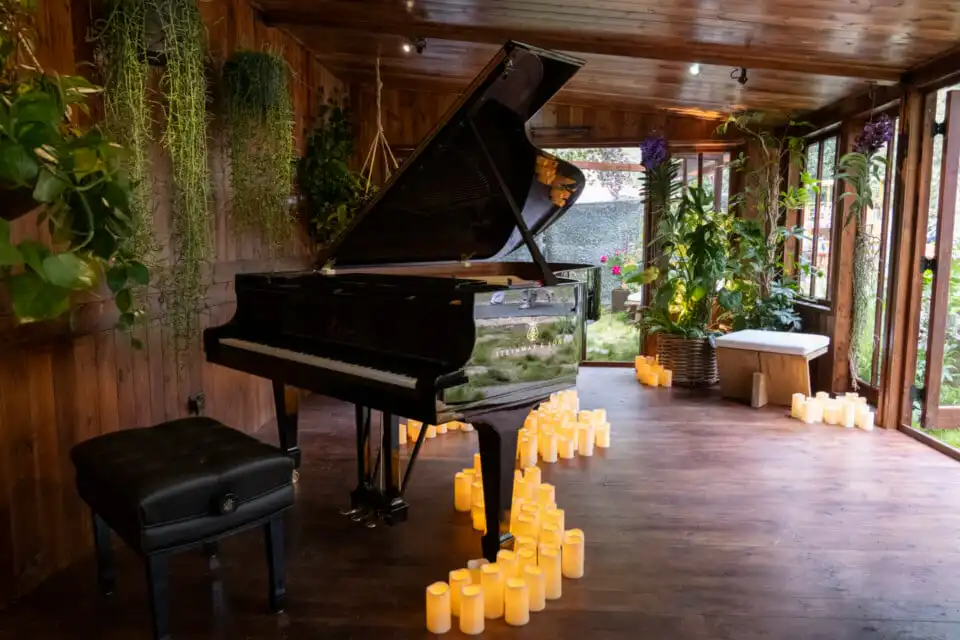 The Composer's Cabin at Chelsea Flower Show 2026 Houseplant Studios sponsored by Malvern Garden Buildings