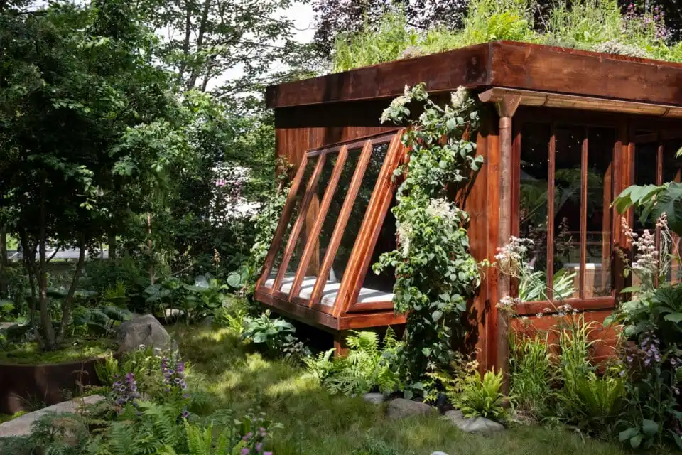 The Composer s Cabin Chelsea Flower Show Malvern Garden Buildings