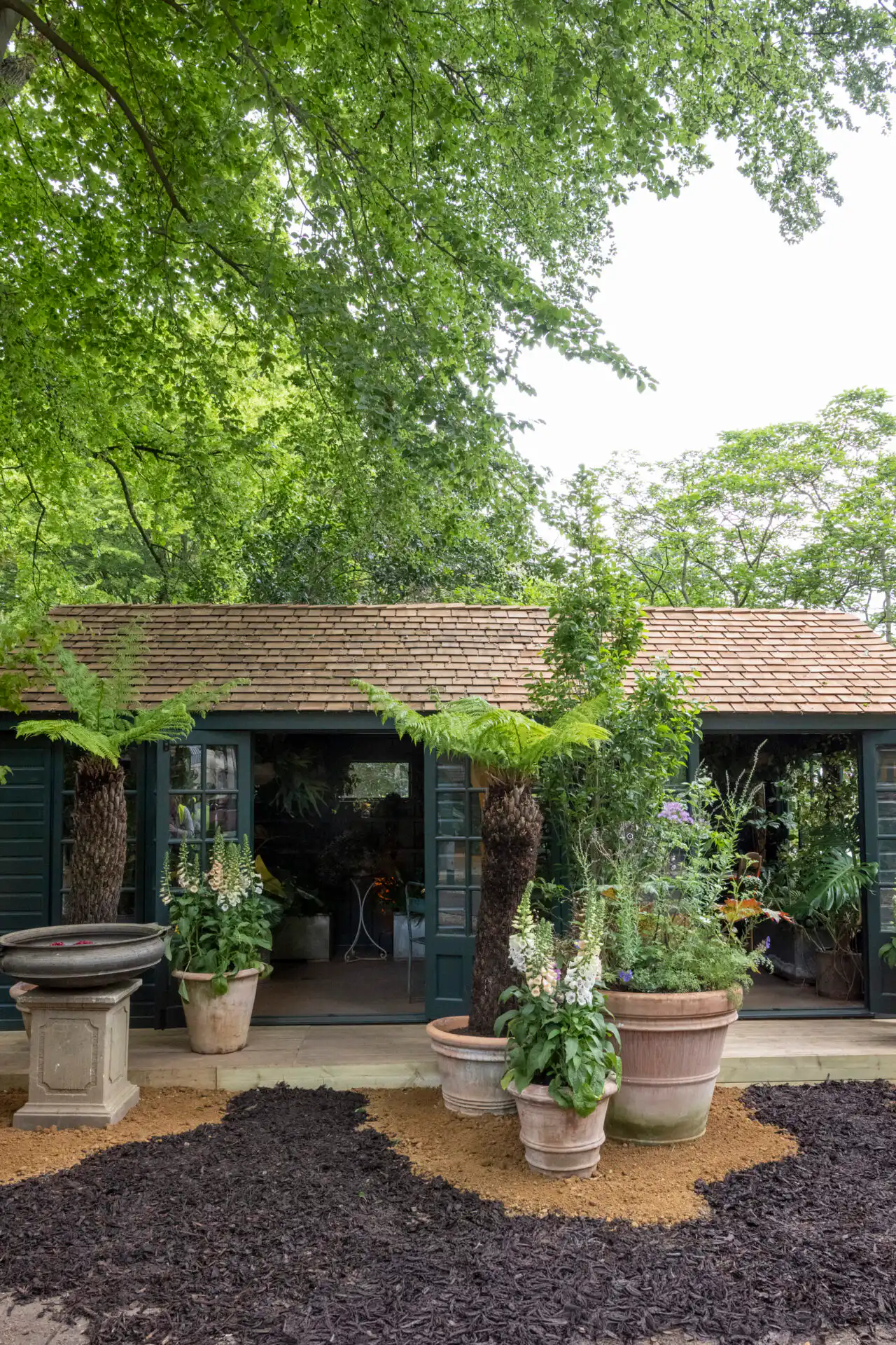 Petersham Nurseries made its debut at RHS Chelsea with The Conservatory Houseplant Studio in 2026