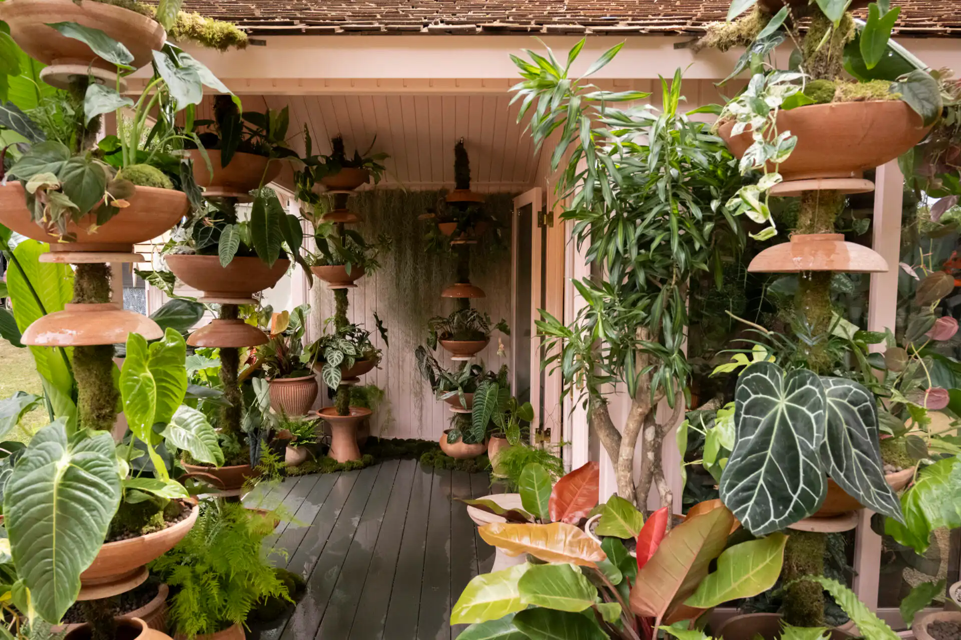 The Hanging Gardens of Botanica Chelsea Flower Show Malvern Garden Buildings