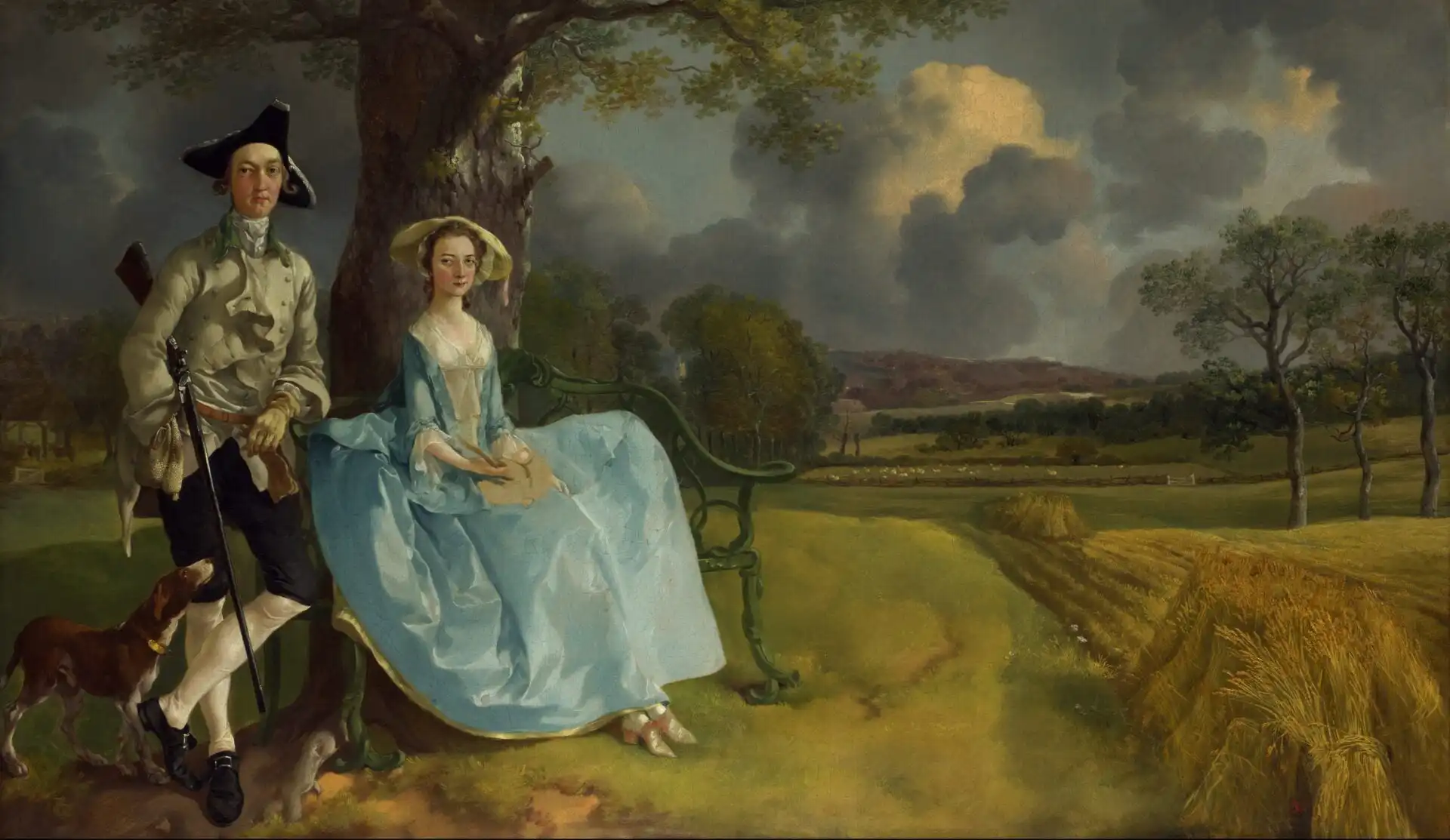 Thomas Gainsborough Mr and Mrs Andrews