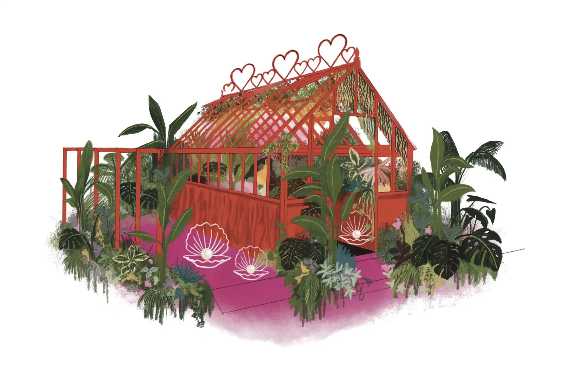 Aphrodite's Hothouse at RHS Chelsea Flower Show 2026