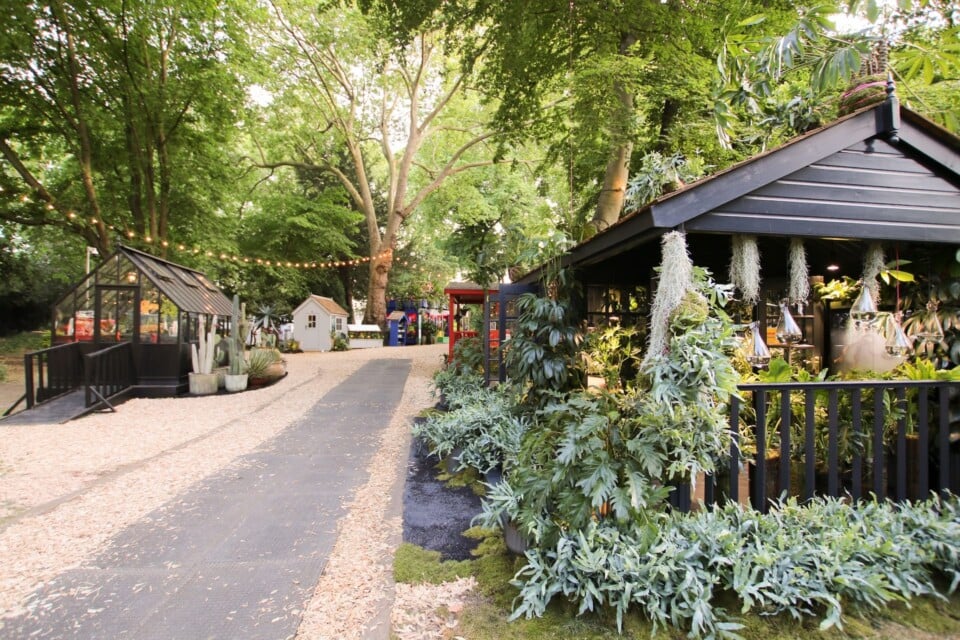 malvern garden buildings houseplant studios at RHS Chelsea