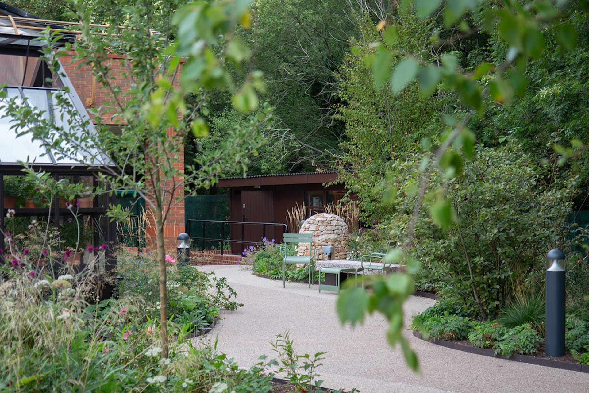 malvern garden buildings shed located at the back of haratios garden