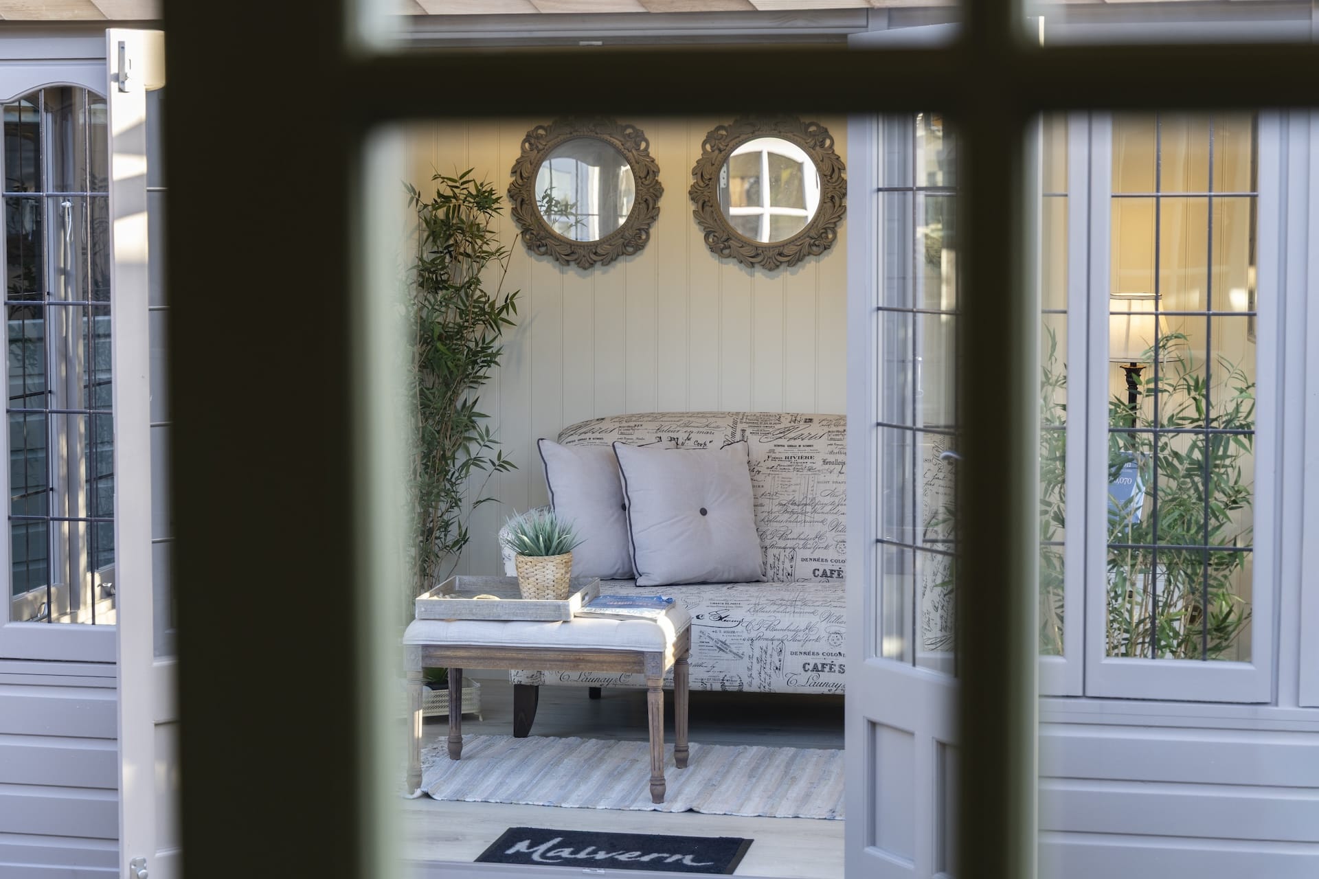 view from window of malvern garden buildings ashton with thermowood